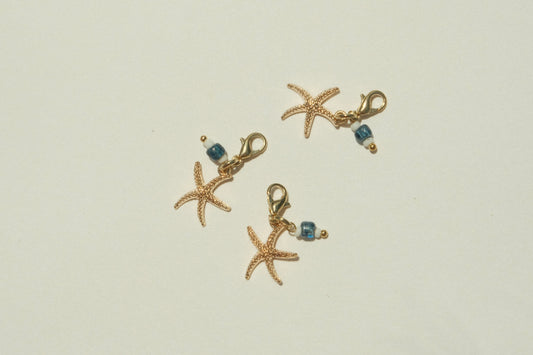 Beaded Starfish charm