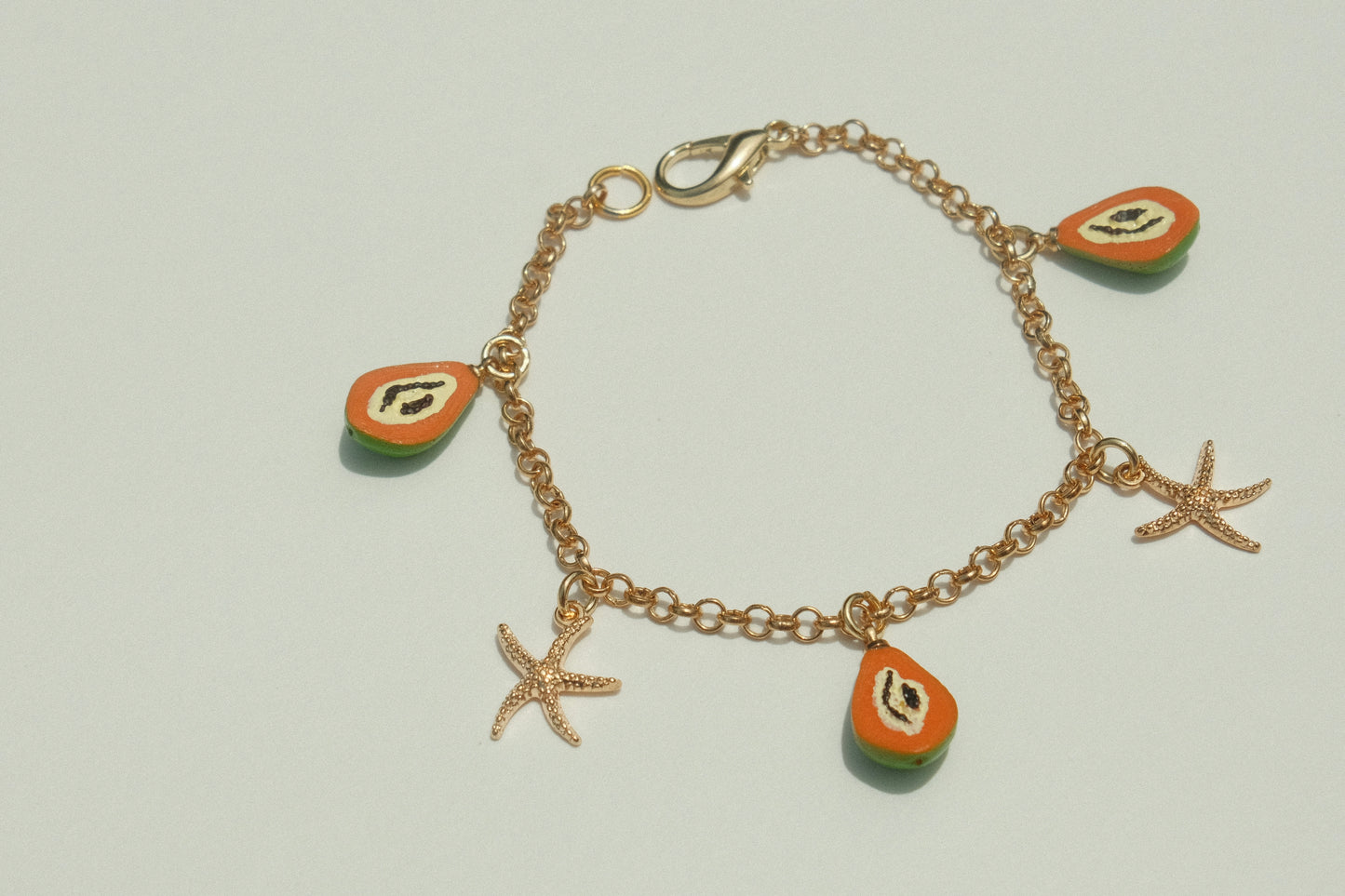 Papaya bracelet