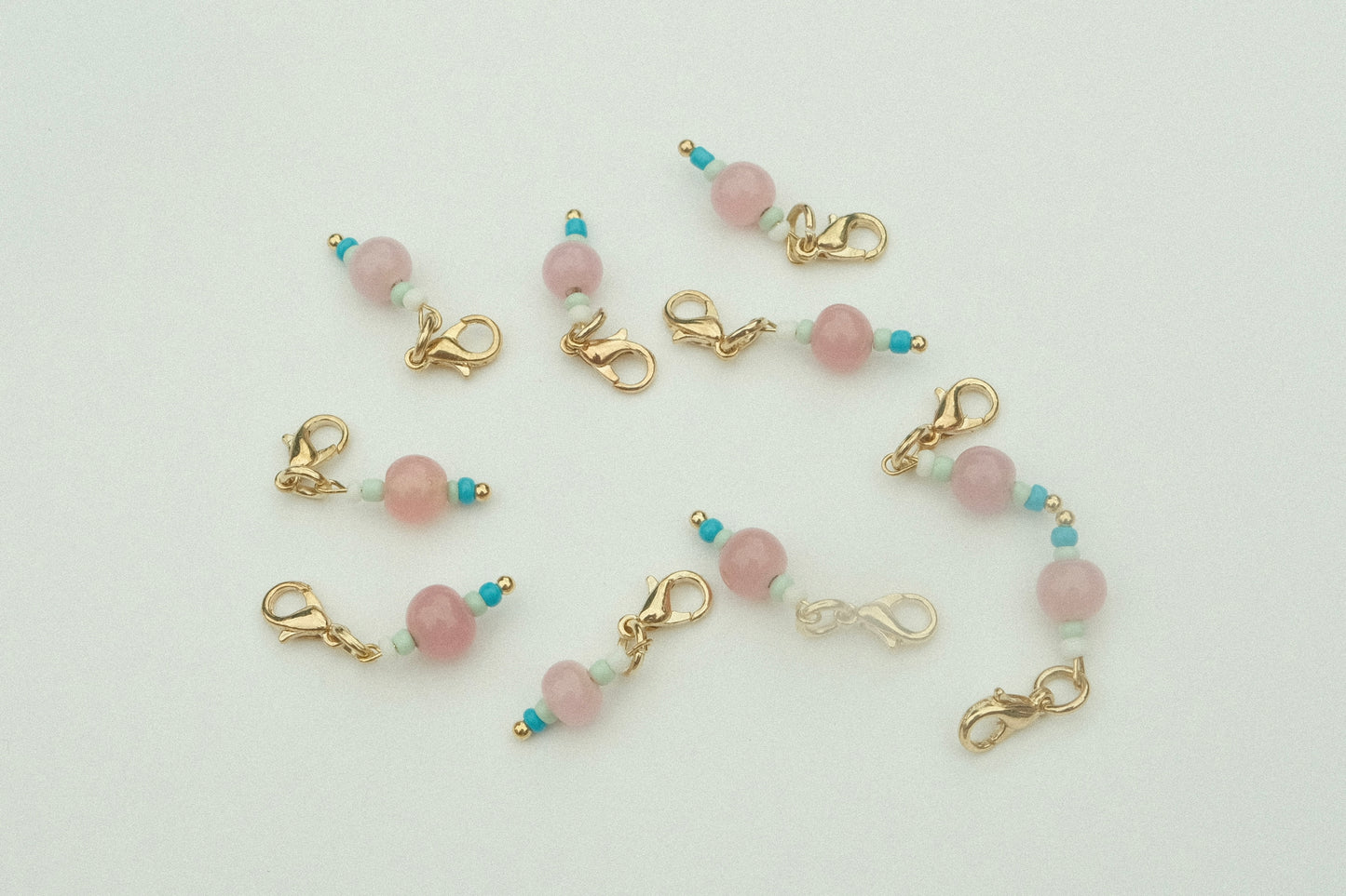 Mini baby pink charm