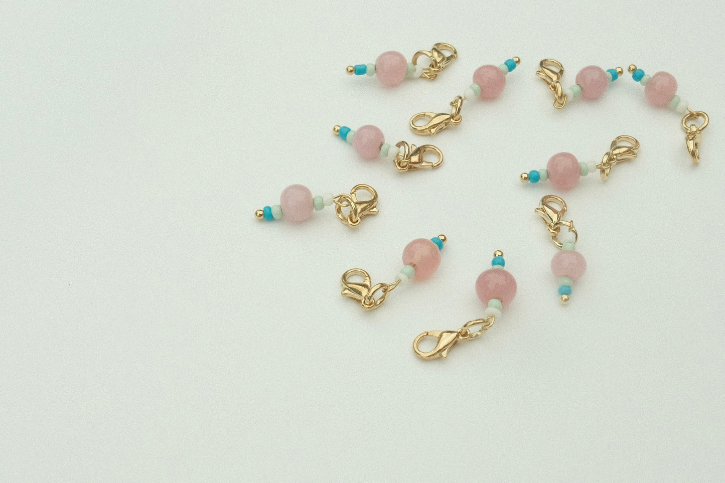 Mini baby pink charm